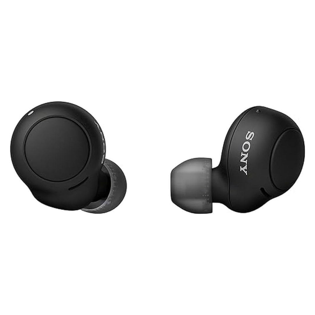 ヘッドホン SONY WF-C500 BLACK Sony WF-C500 - Wireless Bluetooth Earphones (IPX4 Waterproof Up to